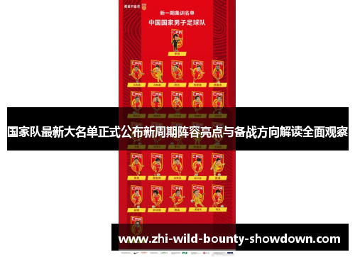 国家队最新大名单正式公布新周期阵容亮点与备战方向解读全面观察